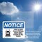 Signmission Fire Alarm Pull Station Keep OSHA Notice Sign, Plastic, 10in W x 7in L, 2PK OS-2PACK-NS-P-710-L-12542 - alternate 6